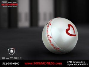 FIAT 500 Gear Shift Knob - Black Italy - My Love